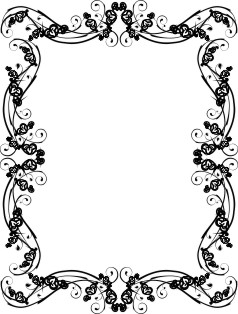 Vector Khung Viền Hoa, Khung Hoa Văn (62)