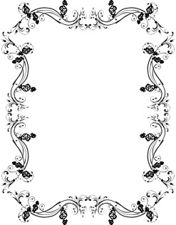 Vector Khung Viền Hoa, Khung Hoa Văn (64)