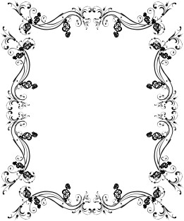 Vector Khung Viền Hoa, Khung Hoa Văn (65)