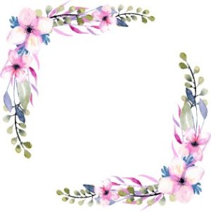 Vector Khung Viền Hoa, Khung Hoa Văn (90)