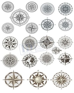 Vector Khung Viền Hoa Văn, Hoa Góc, Đường Viền (104)