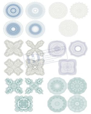 Vector Khung Viền Hoa Văn, Hoa Góc, Đường Viền (110)