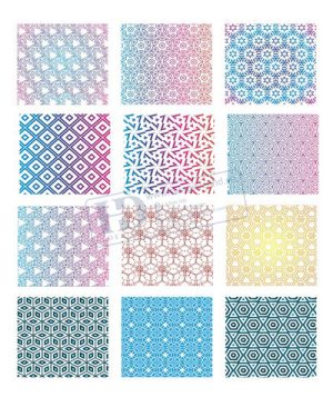 Vector Khung Viền Hoa Văn, Hoa Góc, Đường Viền (18)