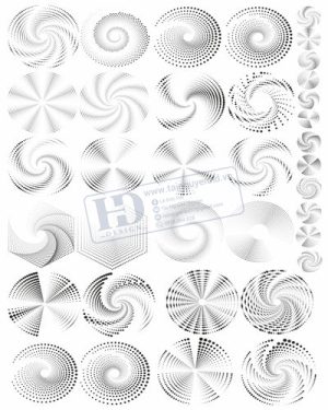 Vector Khung Viền Hoa Văn, Hoa Góc, Đường Viền (3)