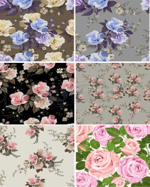 Vector Khung Viền Hoa Văn, Hoa Góc, Đường Viền (320)