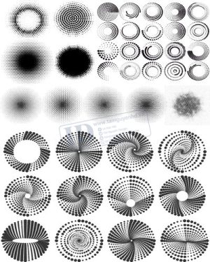 Vector Khung Viền Hoa Văn, Hoa Góc, Đường Viền (384)