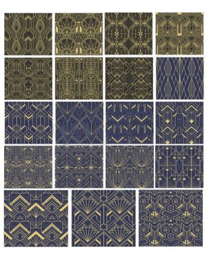 Vector Khung Viền Hoa Văn, Hoa Góc, Đường Viền (41)