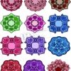 Vector Khung Viền Hoa Văn, Hoa Góc, Đường Viền (483)