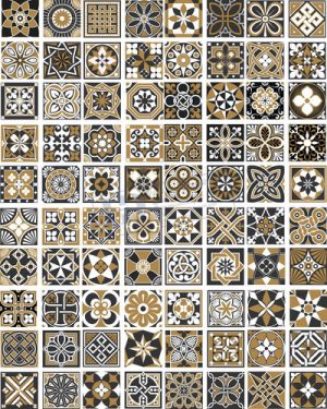 Vector Khung Viền Hoa Văn, Hoa Góc, Đường Viền (495)