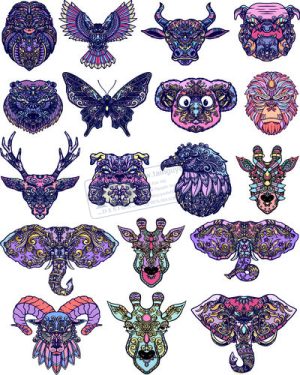 Vector Khung Viền Hoa Văn, Hoa Góc, Đường Viền (509)