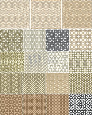 Vector Khung Viền Hoa Văn, Hoa Góc, Đường Viền (513)