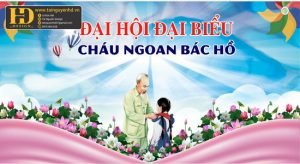 Vector Maket Cháu Ngoan Bác Hồ