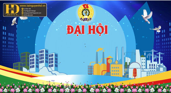 Vector Maket, Phông Nền Đại Hội Đại Biểu