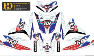 Vector Mẫu Tem Xe Máy, Tem Chế 11