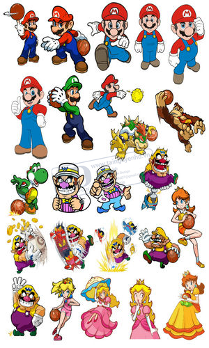 Vector Nấm Lùn Mario