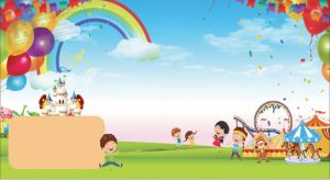 Vector Nền Trang Trí Mầm Non