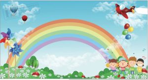 Vector Nền Trang Trí Mầm Non 4