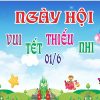 Vector Ngày Hội Vui Tết Thiếu Nhi
