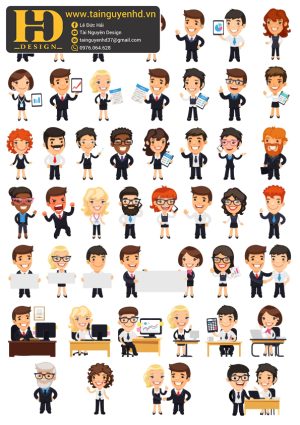 Vector Người Nhân Viên