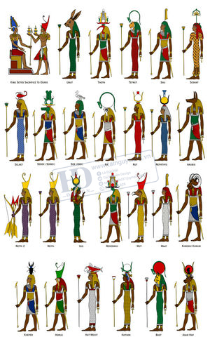 Vector Nhân Vật Ai Cập