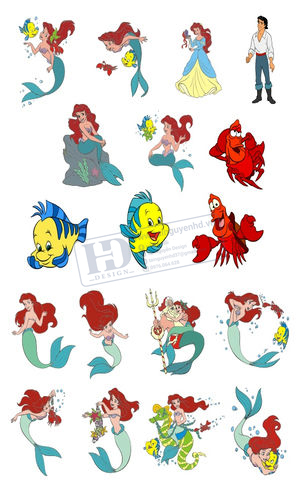 Vector Nhân Vật Hoạt Hình, Công Chúa (2)