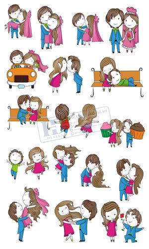 Vector Nhân Vật Hoạt Hình, Công Chúa (23)