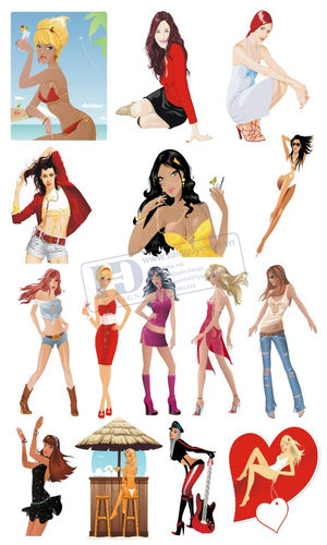 Vector Nhân Vật Hoạt Hình, Công Chúa (6)