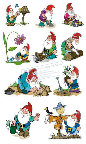 Vector Nhân Vật Hoạt Hình, Công Chúa (9)