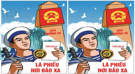 Vector Pano Biển Đảo