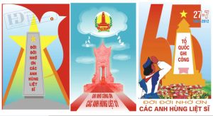 Vector Pano Đời Đời Nhớ ơn Các Anh Hùng Liệt Sỹ