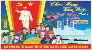 Vector Pano Mừng Đảng Mừng Xuân