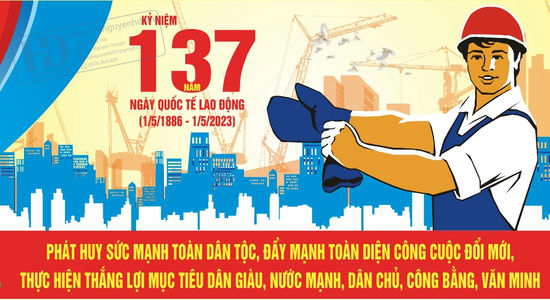 Vector Pano Quốc Tế Lao Động 1-5