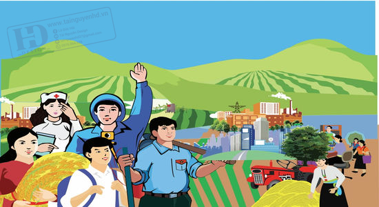 Vector Pano Thông Thôn Mới 1