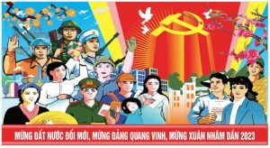 Vector Pano, Tranh Cổ Động Mừng Đảng Mừng Xuân 14