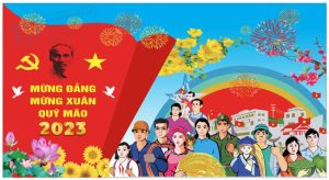 Vector Pano, Tranh Cổ Động Mừng Đảng Mừng Xuân 24