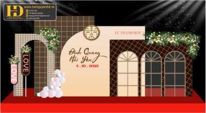 Vector Phông Nền Đám Cưới  14