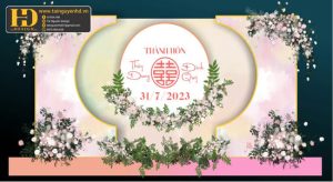 Vector Phông Nền Đám Cưới