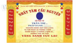 Vector Phông Nền Đám Tang Phật Giáo