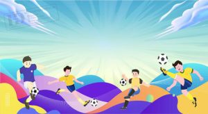 Vector Phông Nền Giao Lưu Bóng Đá 6