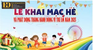 Vector Phông Nền Hội Trại Khai Mạc Hè Thiếu Nhi