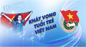 Vector Phông Nền Khát Vọng Tuổi Trẻ