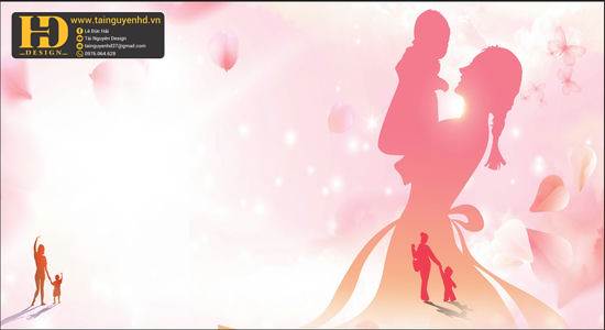 Vector Phông Nền Kỷ Niệm Ngày Của Mẹ (10)