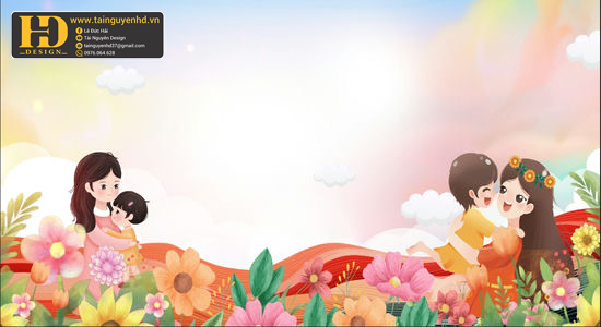 Vector Phông Nền Kỷ Niệm Ngày Của Mẹ (34)