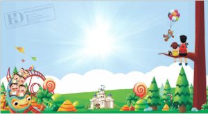 Vector Phông Nền Mầm Non 1