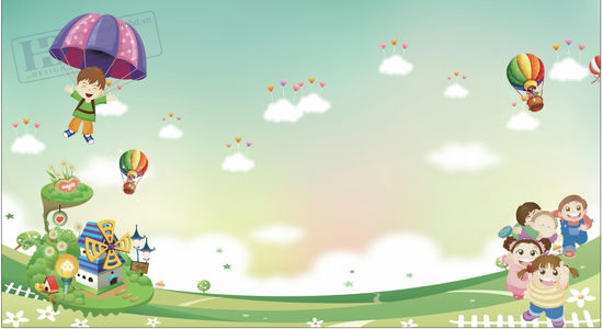 Vector Phông Nền Mầm Non 2