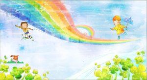 Vector Phông Nền Mầm Non