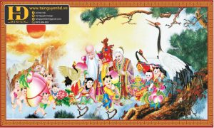 Vector Phông Nền Mừng Thọ 1