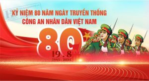 Vector Phông Nền Ngày Công An Nhân Dân 2