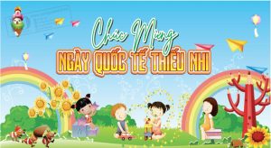 Vector Phông Nền Ngày Quốc Tế Thiếu Nhi 2