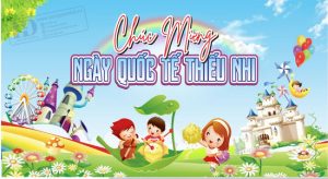 Vector Phông Nền Ngày Quốc Tế Thiếu Nhi 3